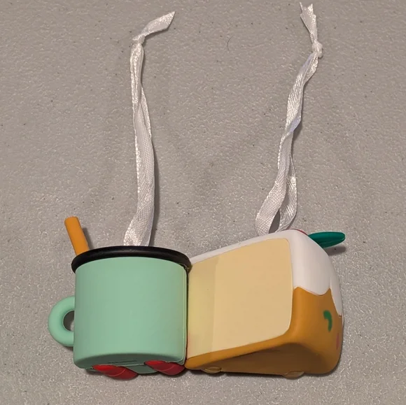 Hallmark Better Together Fruitcake Eggnog Magnetic Ornaments Set of 2 - Picture 3 of 3